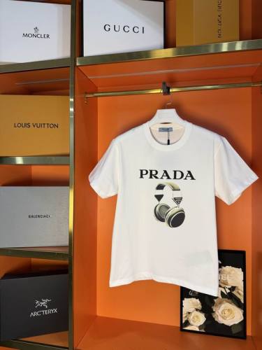 Prada t-shirt men-2484(XS-L)