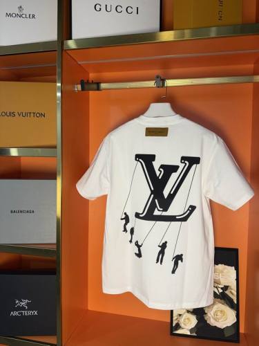 LV  t-shirt men-12215(XS-L)