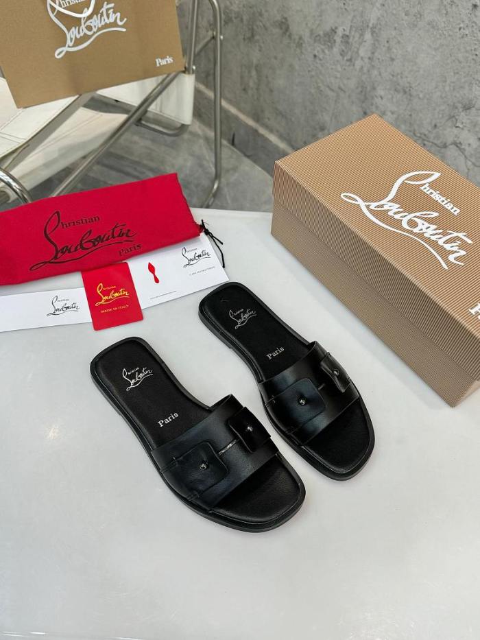 Christian Louboutin women slippers 1：1 quality-012
