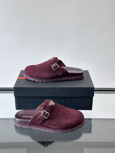 Prada men slippers 1：1 quality-070