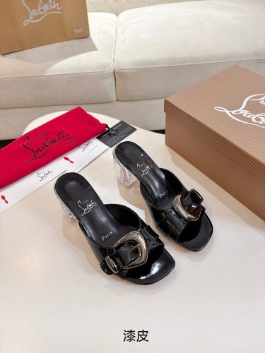 Christian Louboutin women slippers 1：1 quality-005