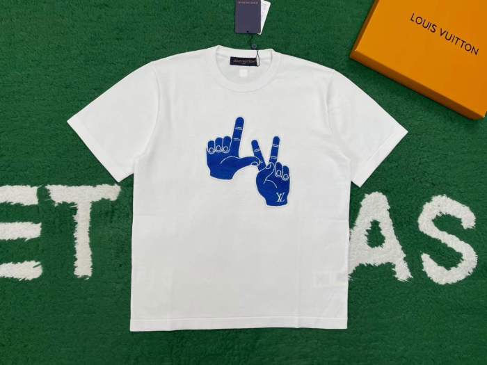 LV Shirt High End Quality-1441