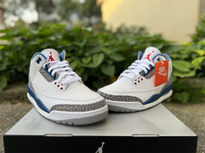 Authentic Air Jordan 3 “True Blue”  2026