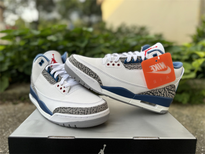 Authentic Air Jordan 3 “True Blue”  2026