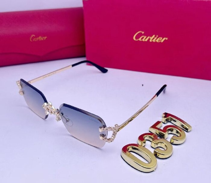 Cartier Sunglasses AAA-3812