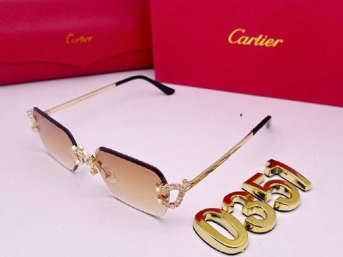 Cartier Sunglasses AAA-3809