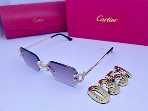 Cartier Sunglasses AAA-3808