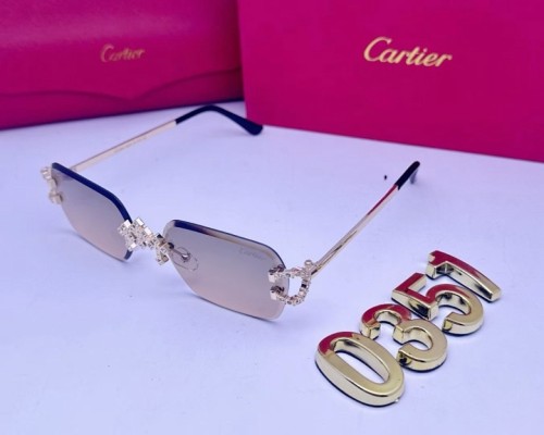Cartier Sunglasses AAA-3807