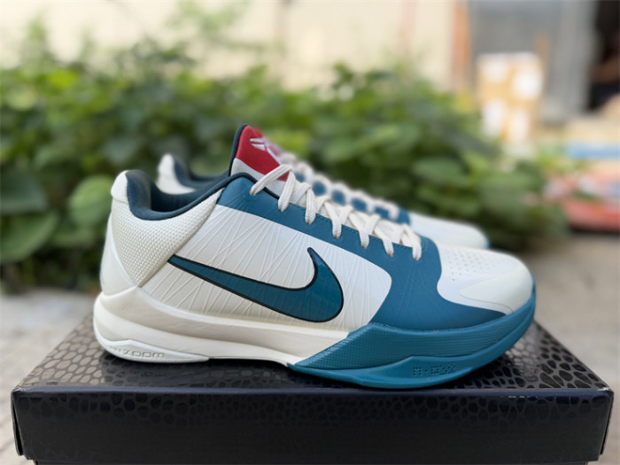 Authentic Nike Kobe 5 Protro Caitlin Clark Coconut Milk Spruce