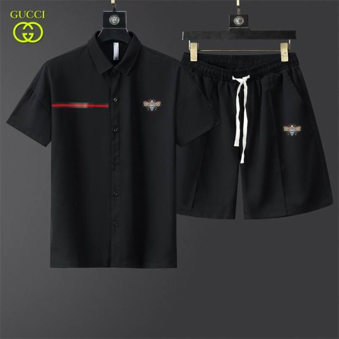 G short sleeve men suit-630(M-XXXL)