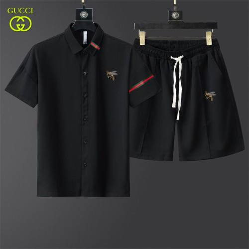 G short sleeve men suit-636(M-XXXL)