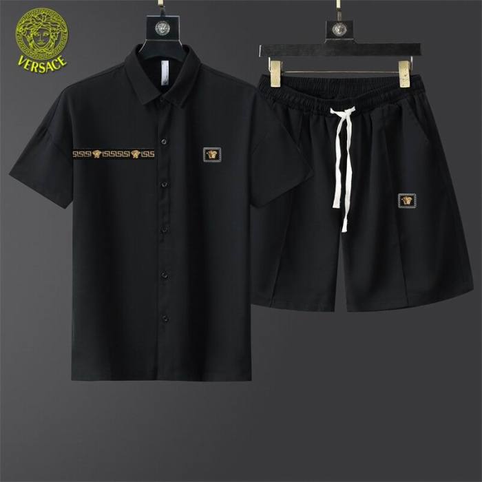 Versace short sleeve men suit-371(M-XXXL)