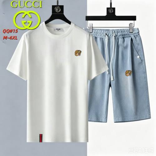 G short sleeve men suit-619(M-XXXXL)