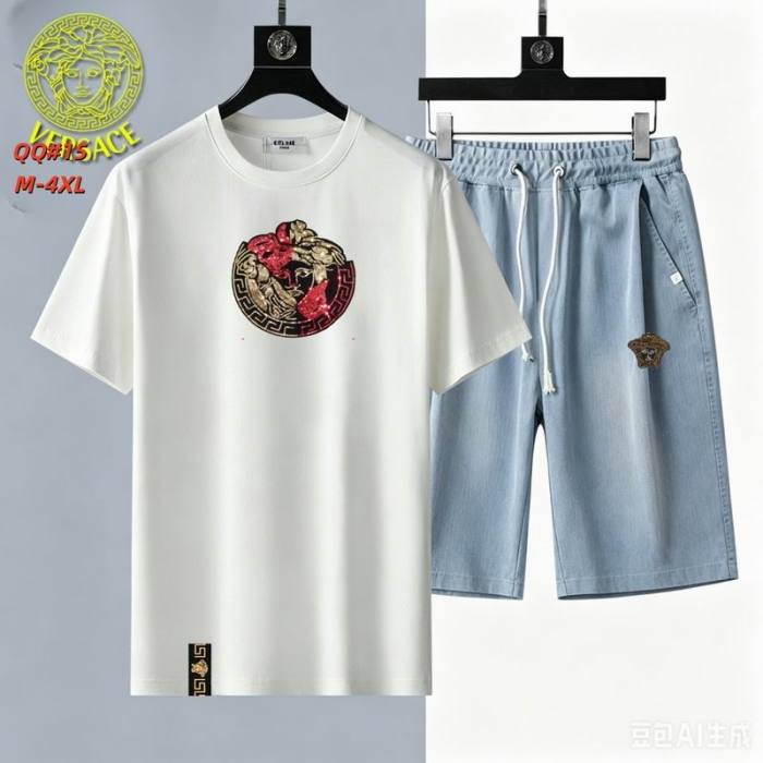 Versace short sleeve men suit-368(M-XXXXL)