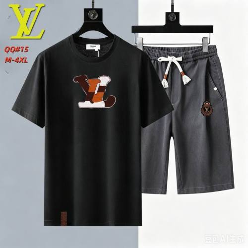 LV short sleeve men suit-337(M-XXXXL)
