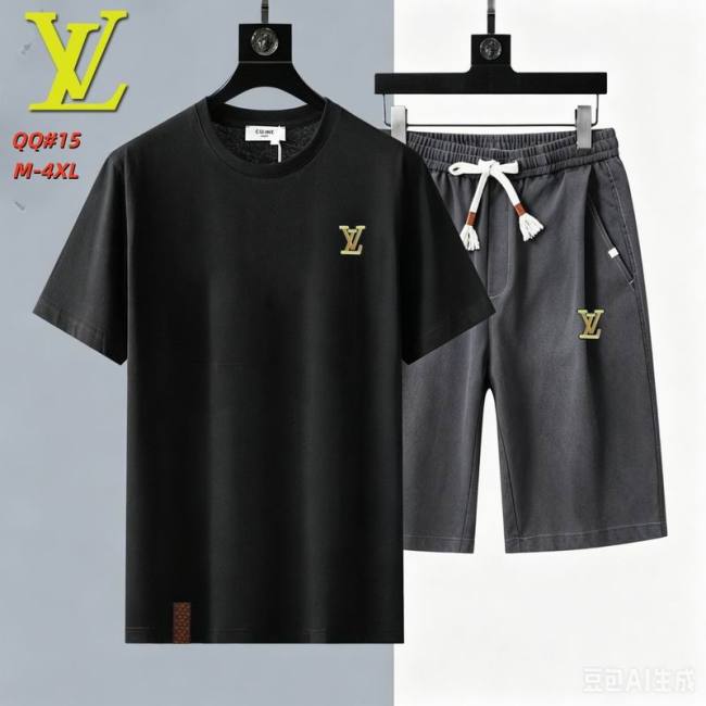 LV short sleeve men suit-330(M-XXXXL)