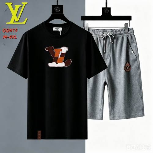 LV short sleeve men suit-338(M-XXXXL)