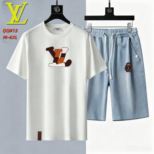 LV short sleeve men suit-336(M-XXXXL)