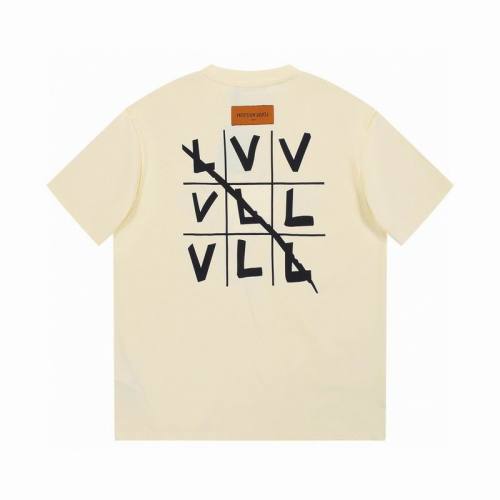 LV  t-shirt men-12856(XS-L)