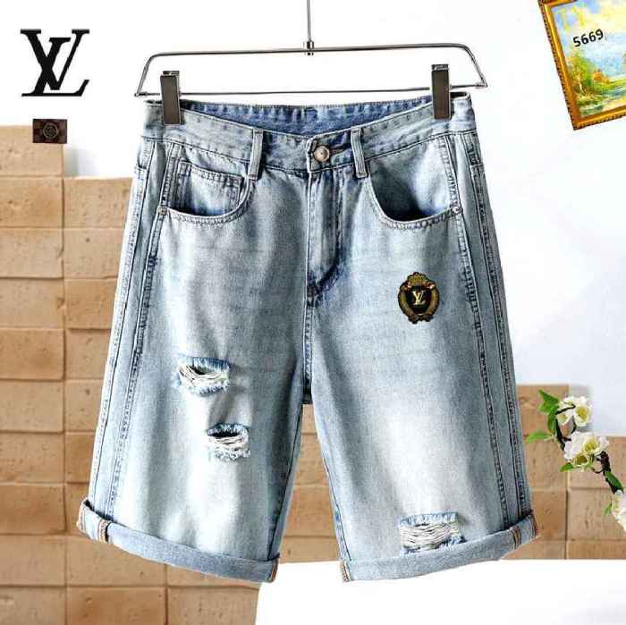 LV men jeans AAA quality-386