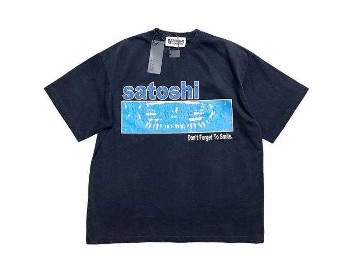 Satoshi t-shirt-049(S-XL)