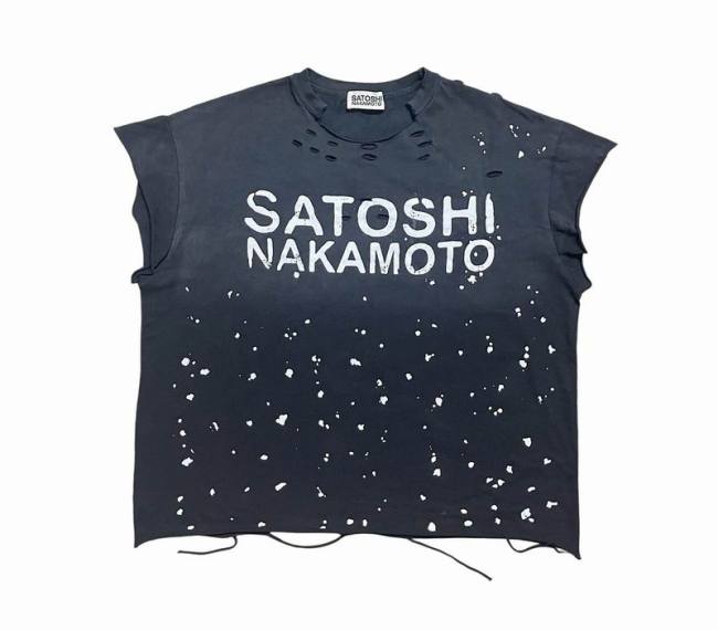 Satoshi t-shirt-087(S-XL)