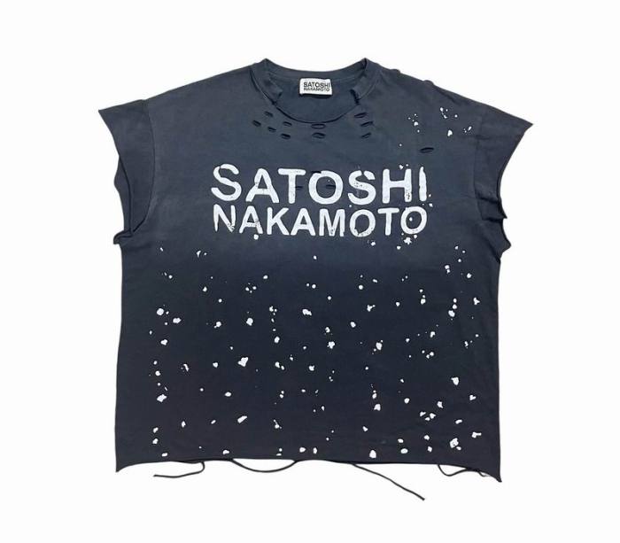Satoshi t-shirt-087(S-XL)
