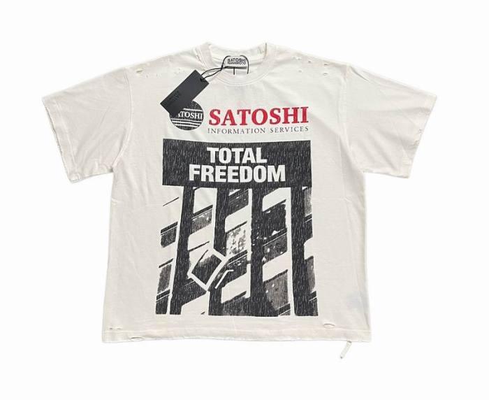 Satoshi t-shirt-054(S-XL)