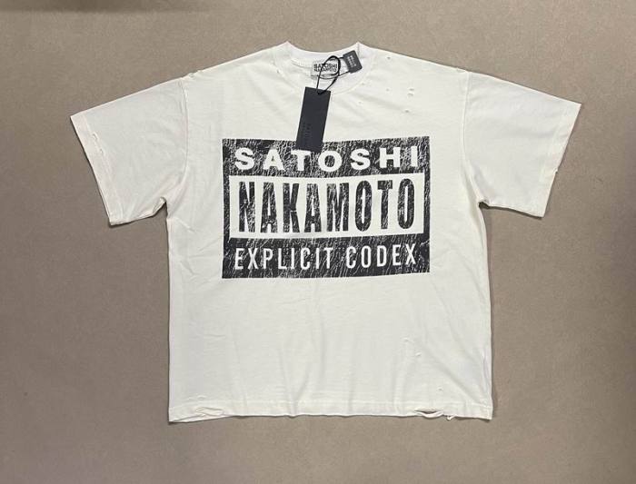 Satoshi t-shirt-053(S-XL)