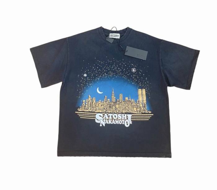 Satoshi t-shirt-057(S-XL)