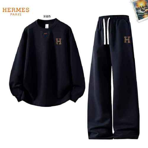 Hermes long sleeve men suit-073(M-XXXL)