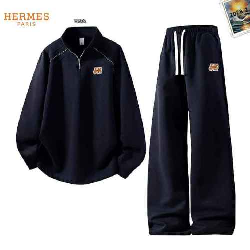 Hermes long sleeve men suit-070(M-XXXL)