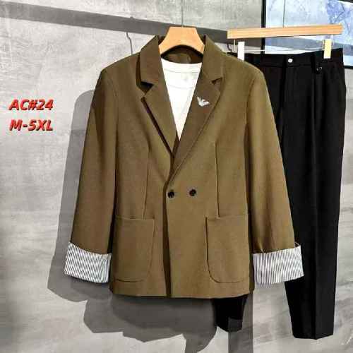 Armani long sleeve suit men-860(M-XXXXXL)