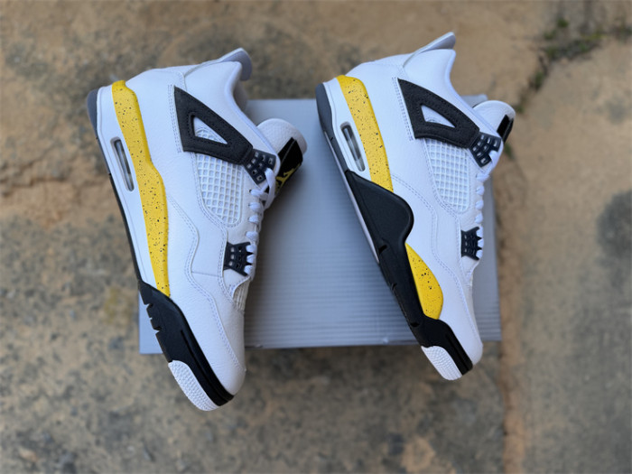 Authentic Air Jordan 4 Retro Rare Air Tour Yellow