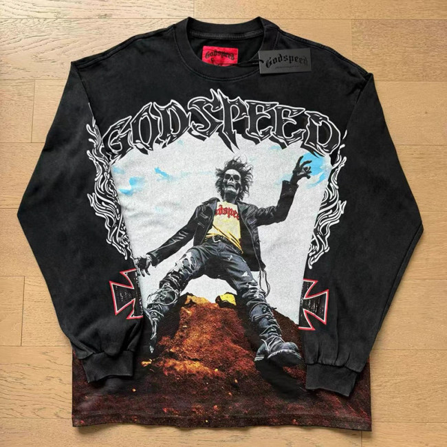 Godspeed Long Sleeve Shirt-059(S-XL)
