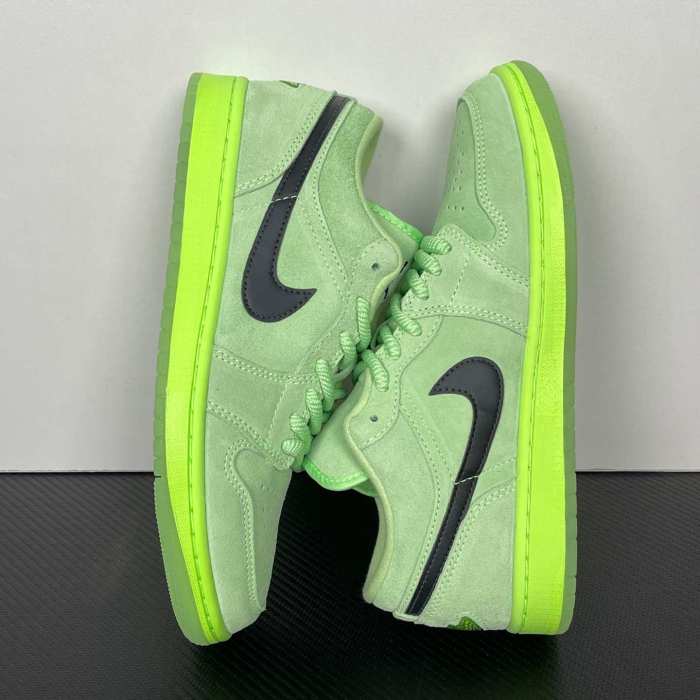 Authentic Air Jordan 1 Low SE  Lime Blast