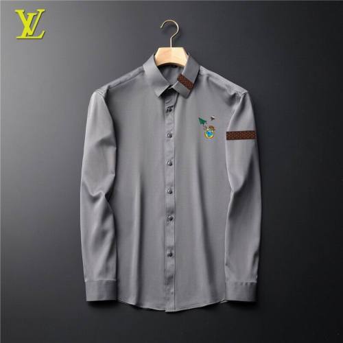 LV shirt men-517(M-XXXL)