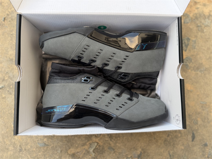 AuthenticAir Jordan 17 Low “Black Pack”
