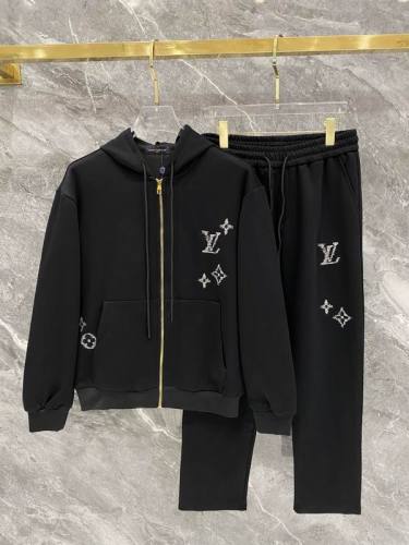 LV long sleeve men suit-855(M-XXXL)