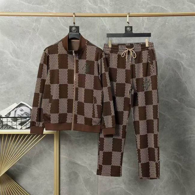 LV long sleeve men suit-844(M-XXXL)