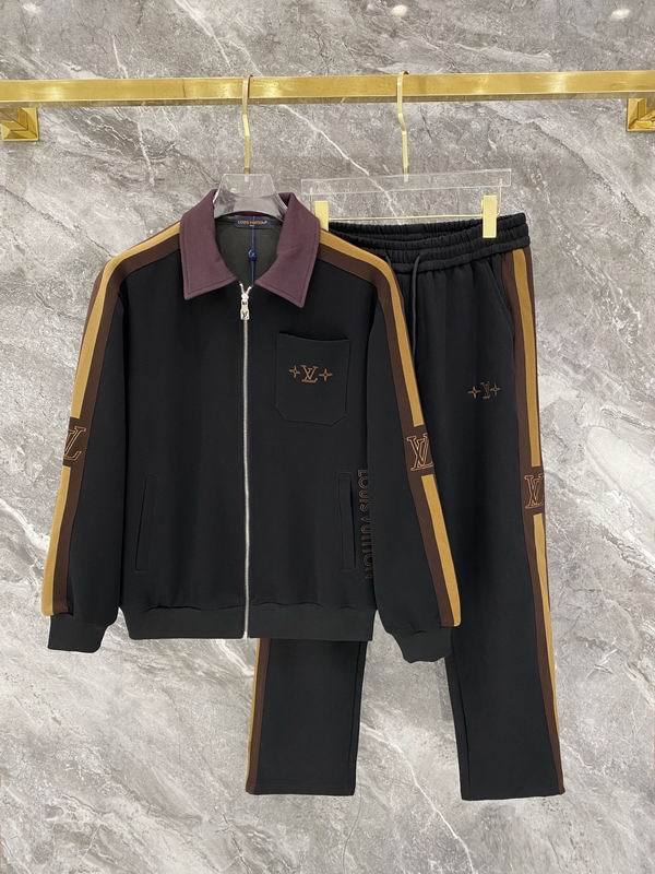 LV long sleeve men suit-872(M-XXXL)