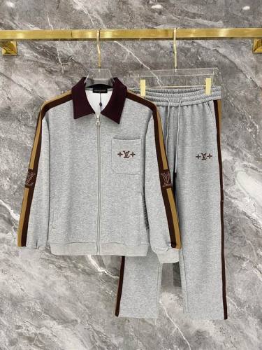 LV long sleeve men suit-873(M-XXXL)