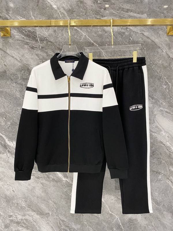 LV long sleeve men suit-871(M-XXXL)