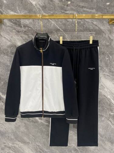 LV long sleeve men suit-858(M-XXXL)