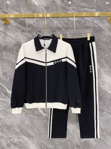 LV long sleeve men suit-865(M-XXXL)