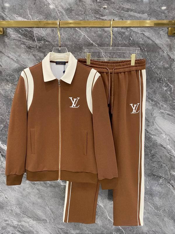 LV long sleeve men suit-854(M-XXXL)
