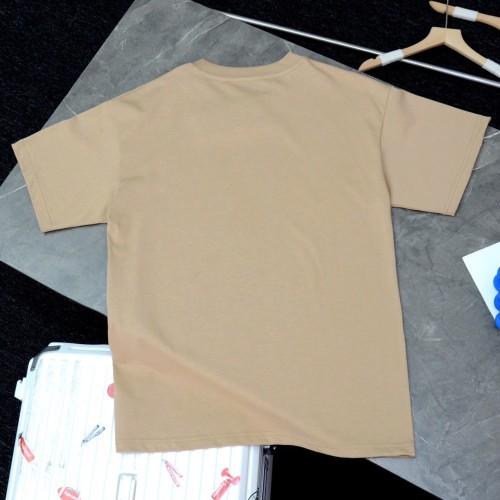 1:1 quality version Doodle Splash ink printed monogram  tee