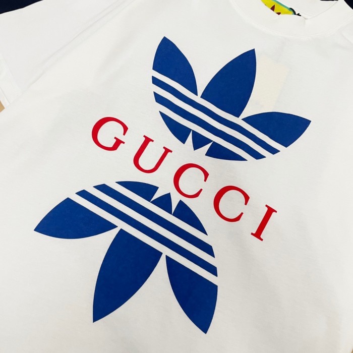 1:1 quality version Clover Print casual cotton tee 3 colors