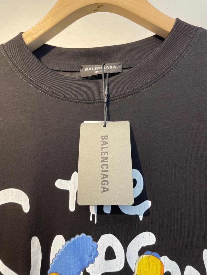 [50% Off]1:1 quality version Burst Letter Lightning Short Sleeve 21963695