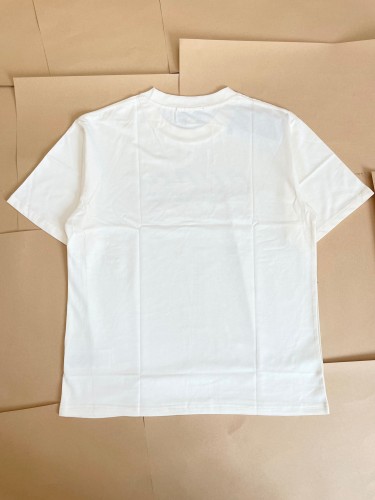 1:1 quality version Mirror letter short-sleeved T-shirt 2 colors
